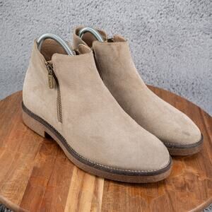 Italeau WATERPROOF FOLIANA Chukka BOOTS Taupe Lovato Size 8